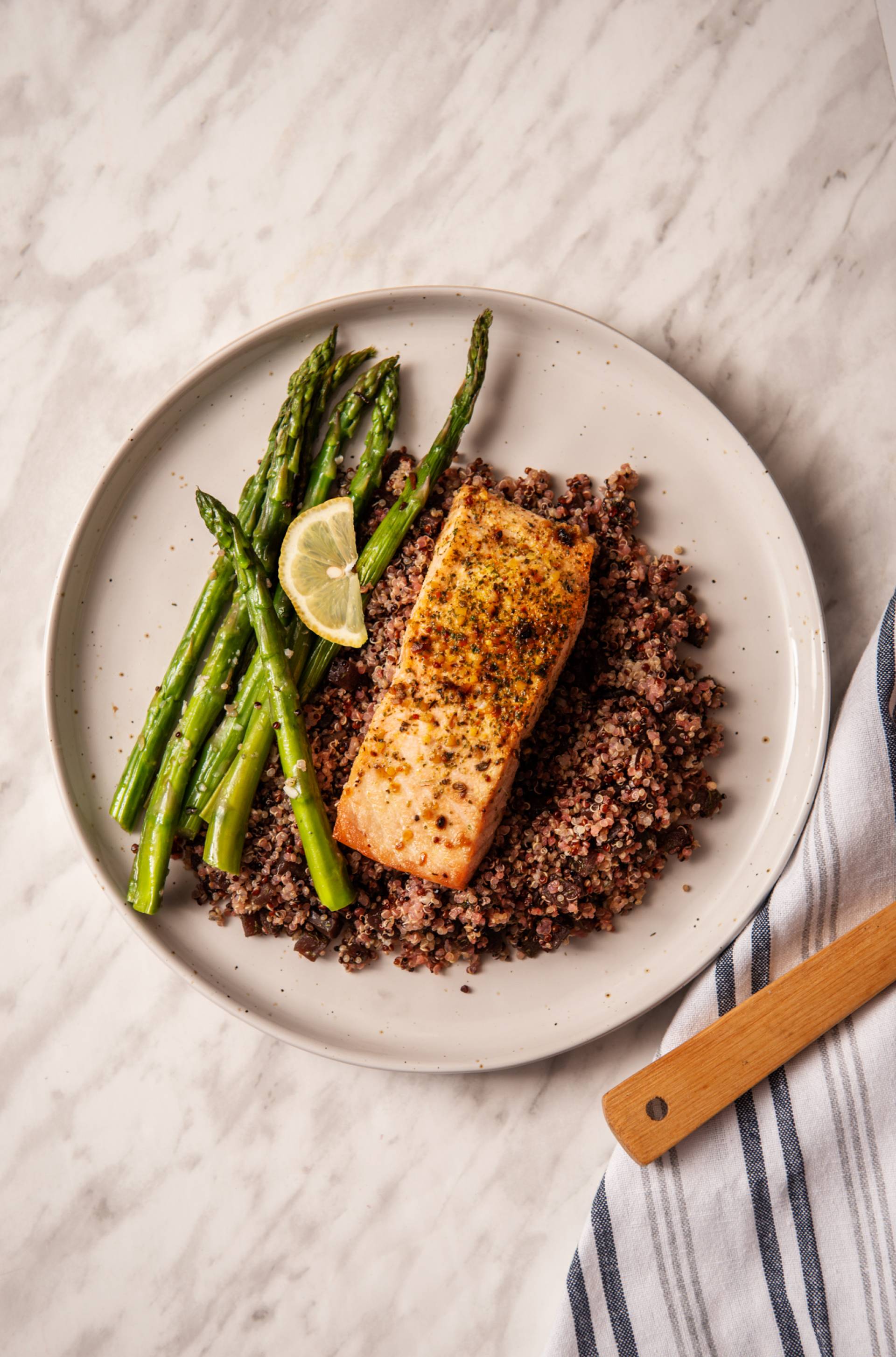 Seared Salmon Hollandaise