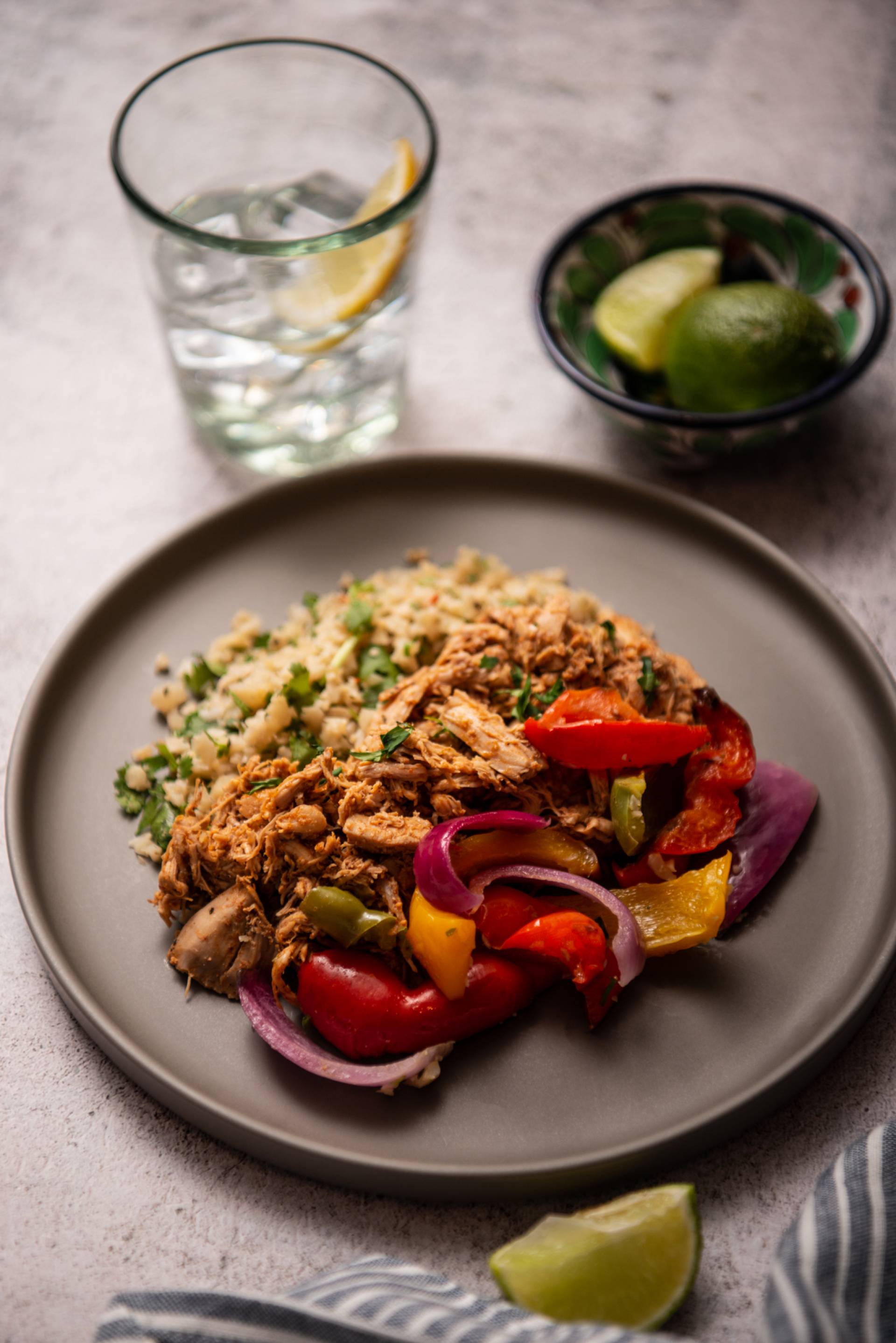 Pulled Chicken Carnitas (LOW CARB)