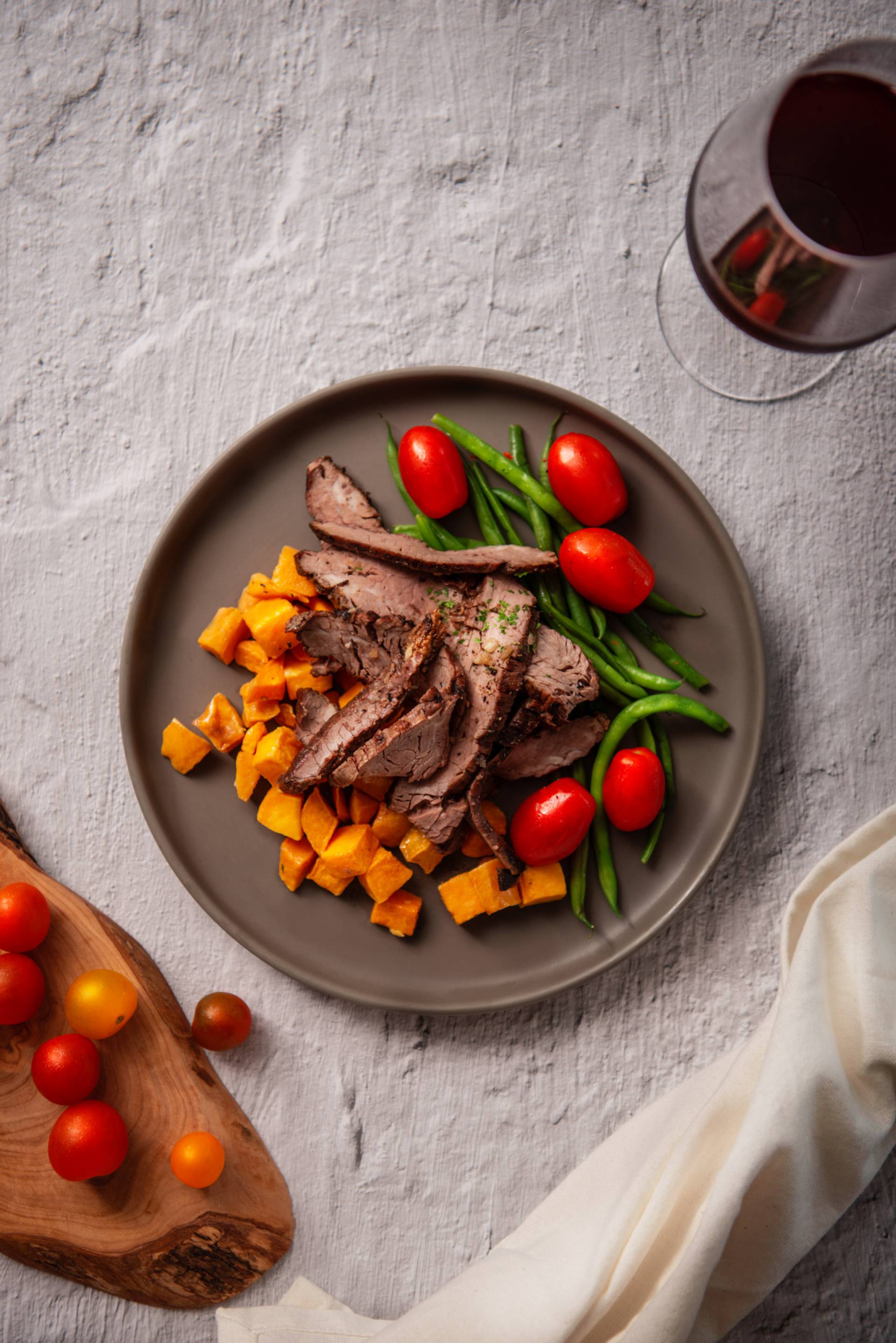 Grilled Seasoned Flank Steak (LOW CARB)