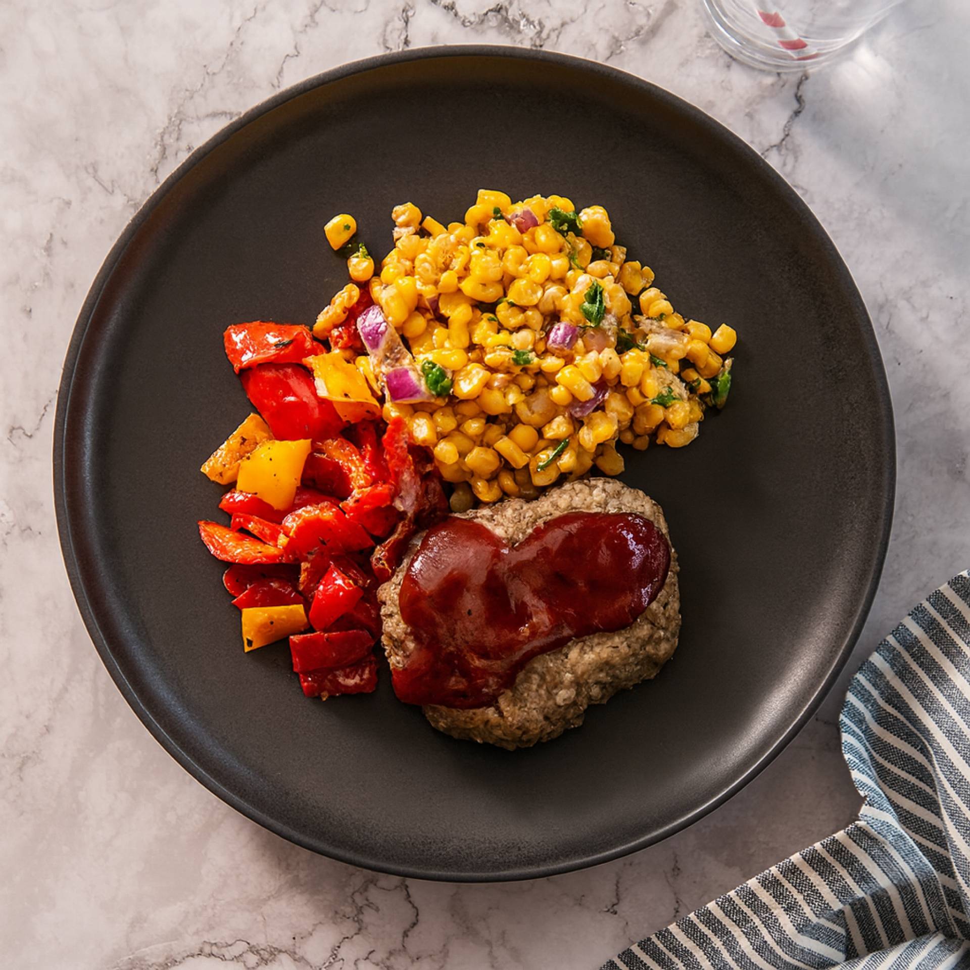 FITNESS: Grilled Beef Mushroom Burger (LowCarb)