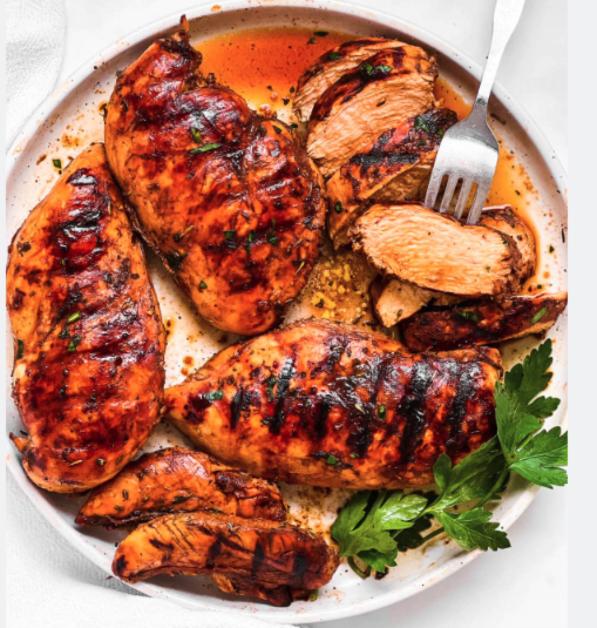 Grilled Balsamic Glazed Chicken (LOW CARB)