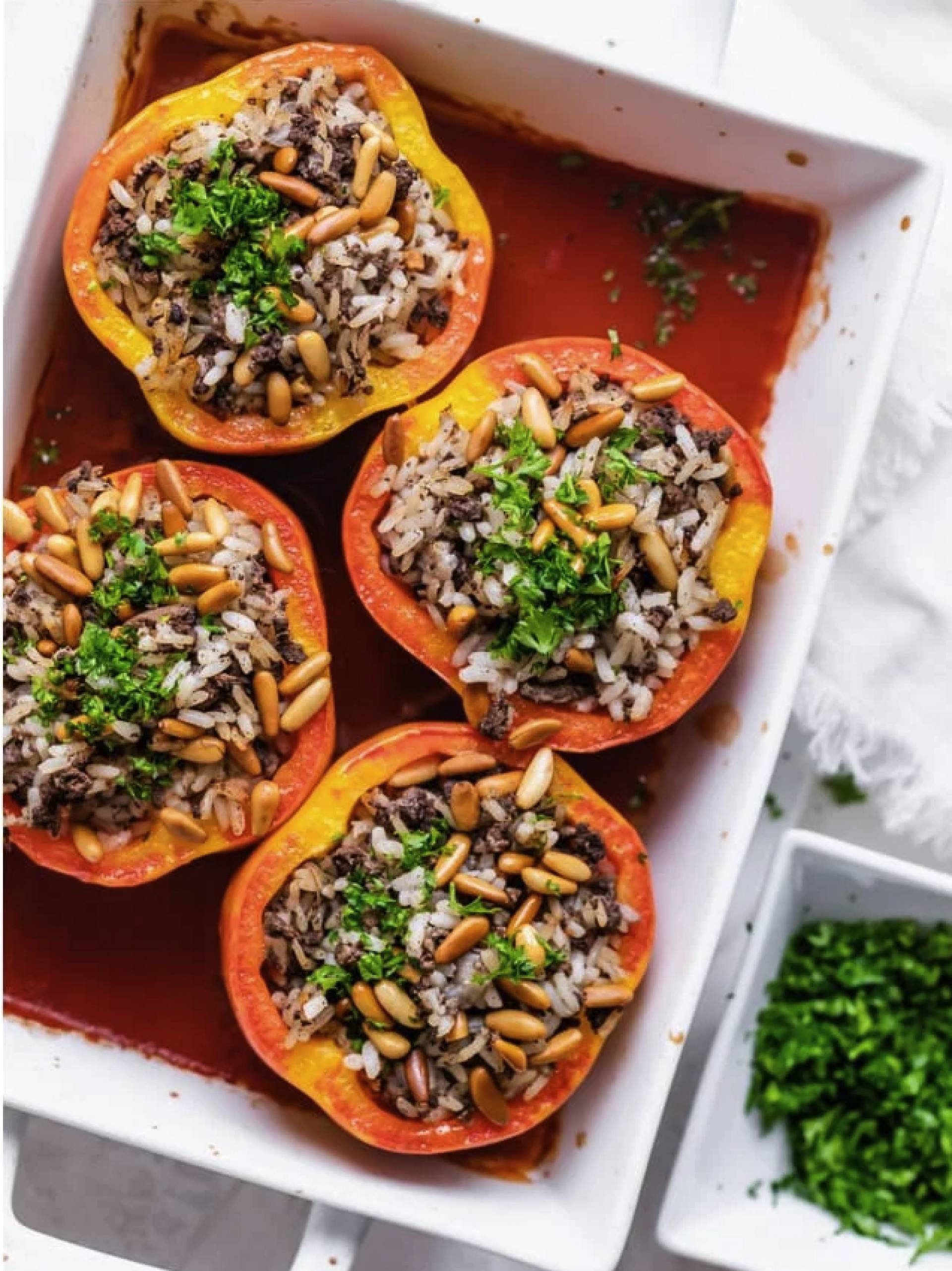 FITNESS: Beef Stuffed Peppers
