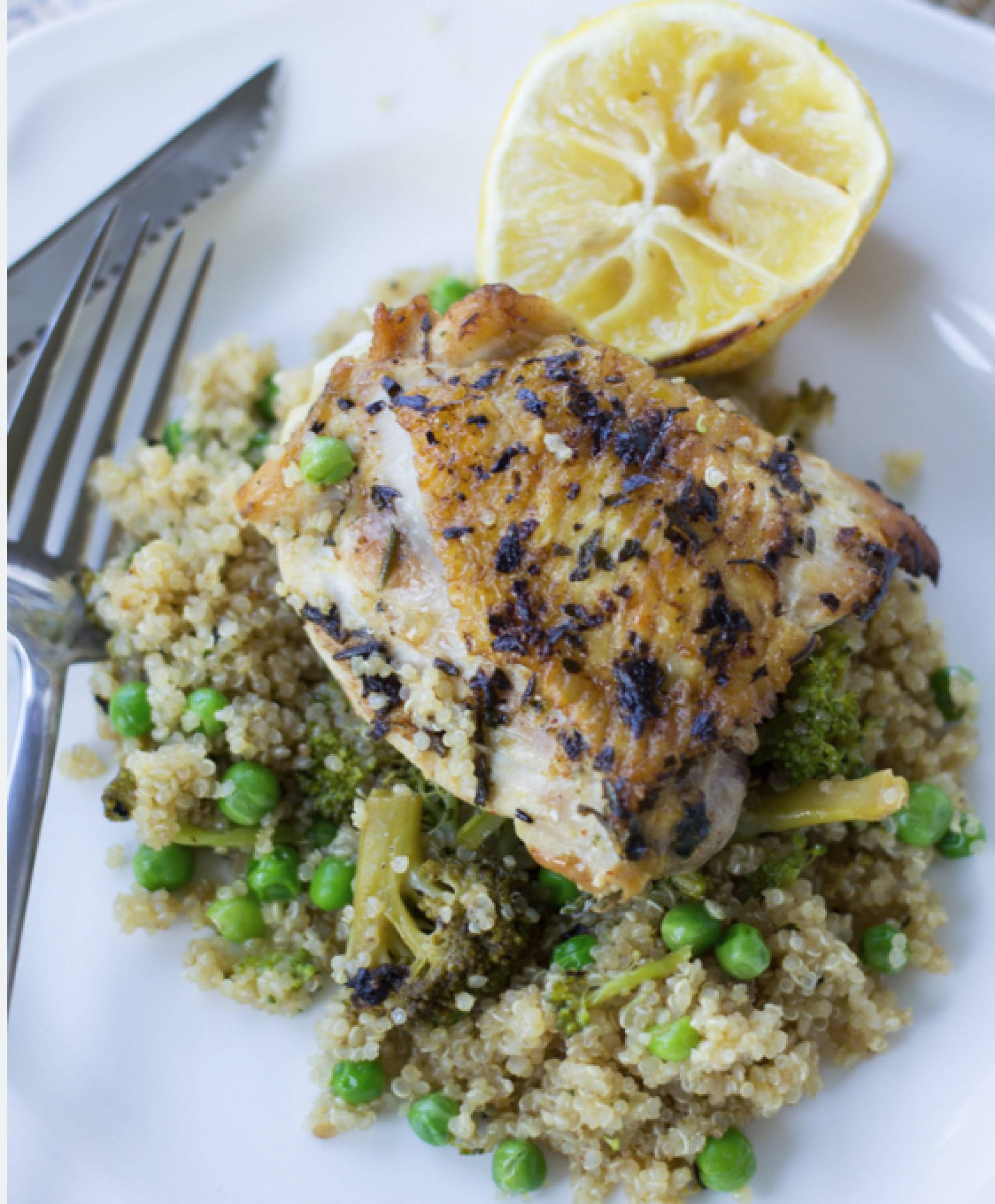 FITNESS: Lemon Herb Chicken Thigh (LOW CARB)