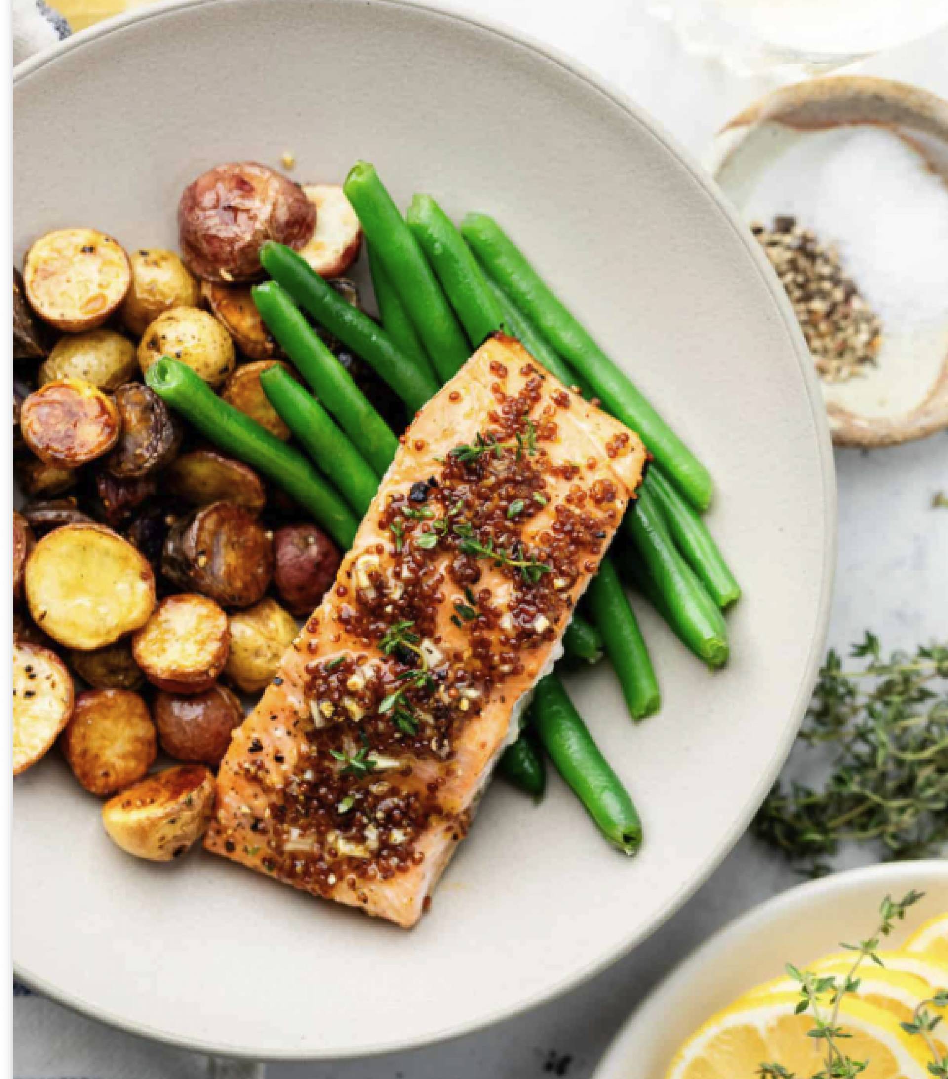 Oh Honey! Mustard Salmon