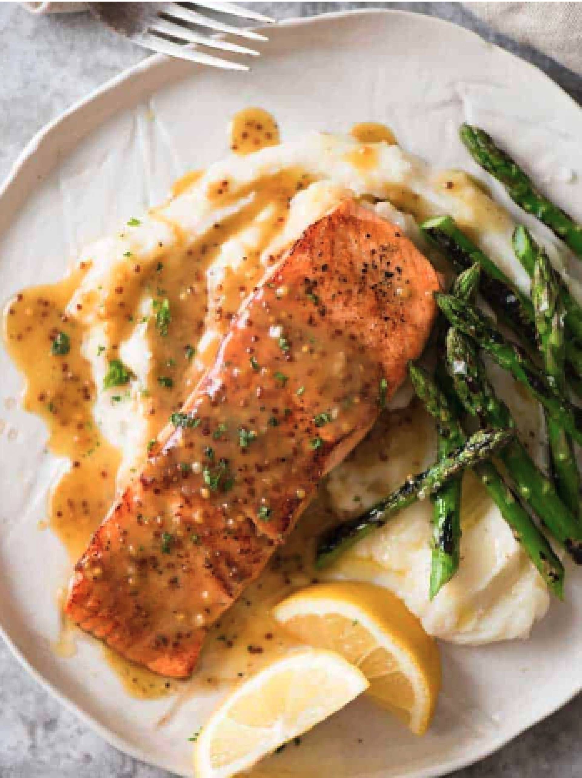 Oh Honey Mustard Salmon (LOW CARB)