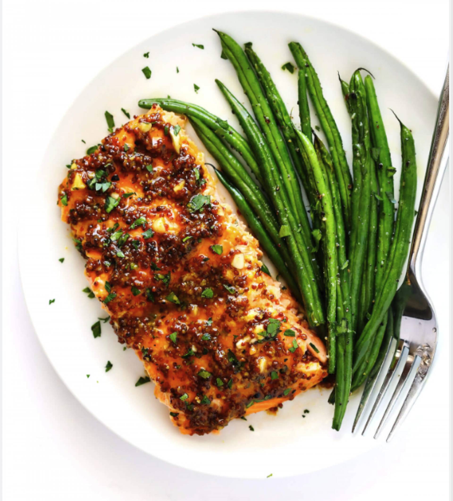 Oh Honey! Mustard Salmon (LOW CARB)