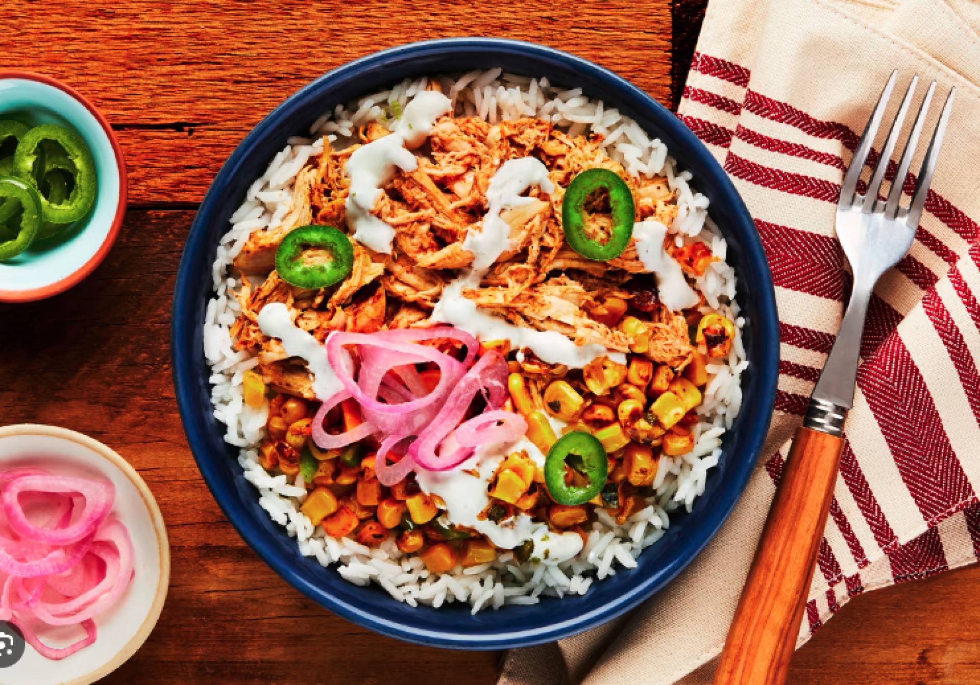 BBQ Pulled Chicken Bowl