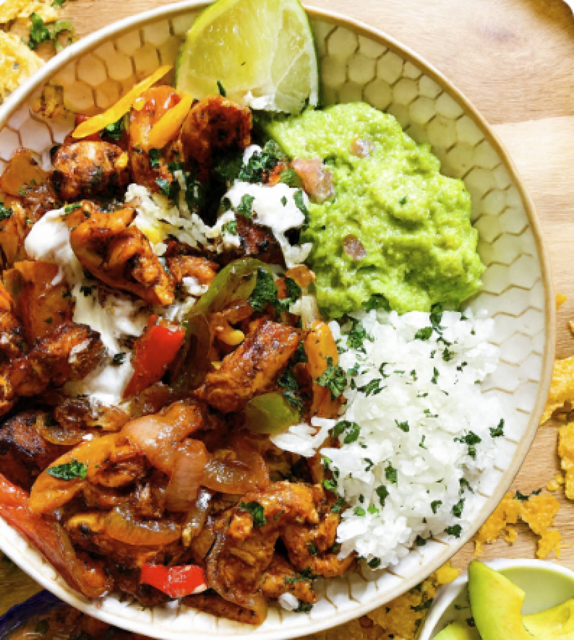 FITNESS: Chicken Fajita Bowl (LowCarb)