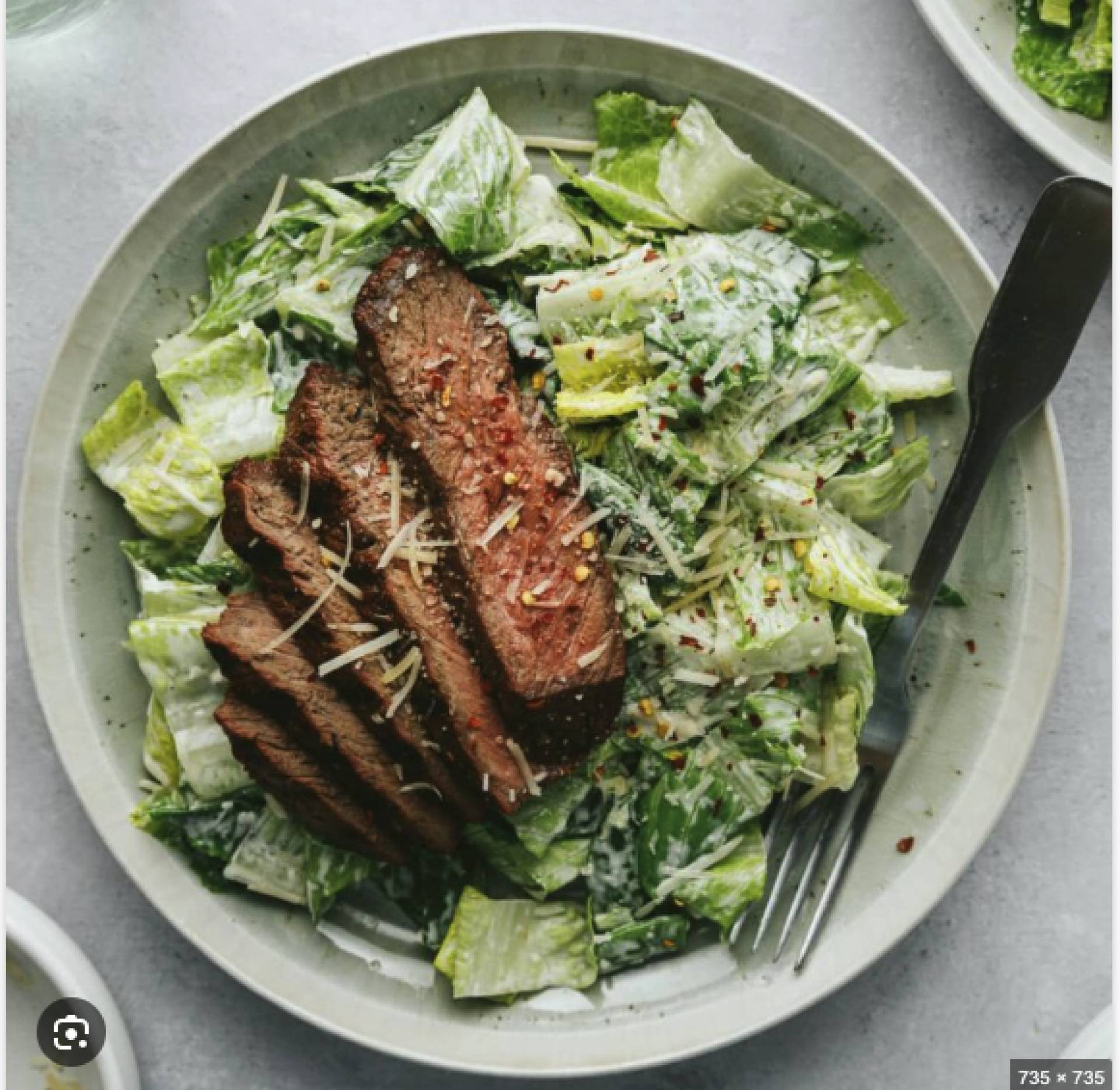 Grilled Steak Caesar Entree Salad