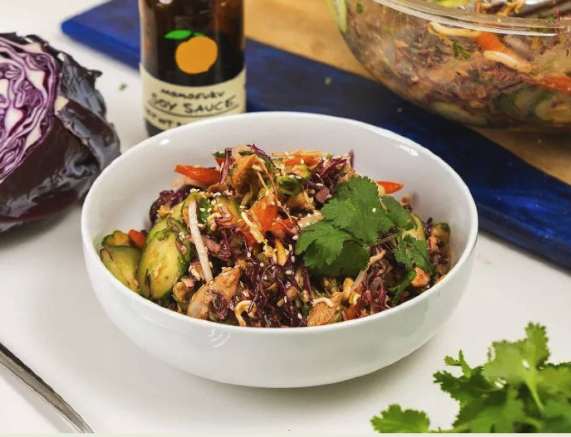 Chicken Teriyaki Salad