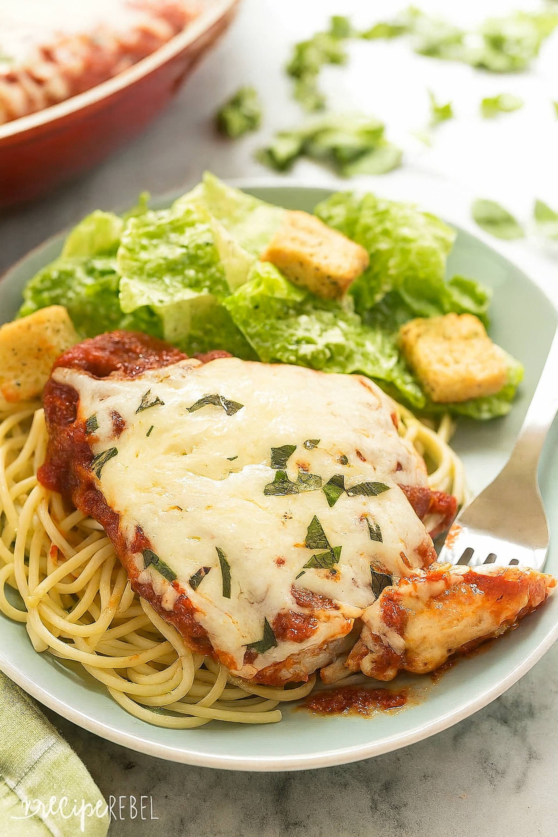 High-Protein Light Chicken Parmesan