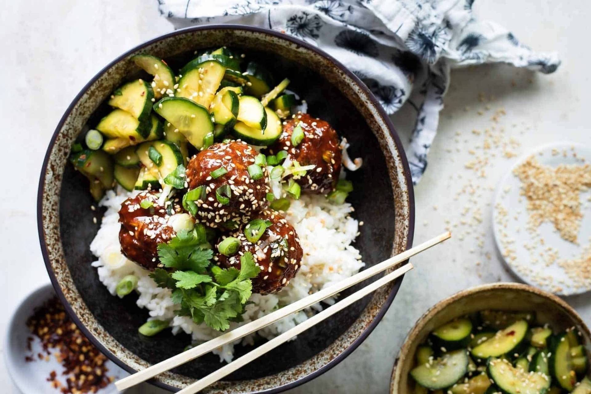 Korean BBQ Meatballs