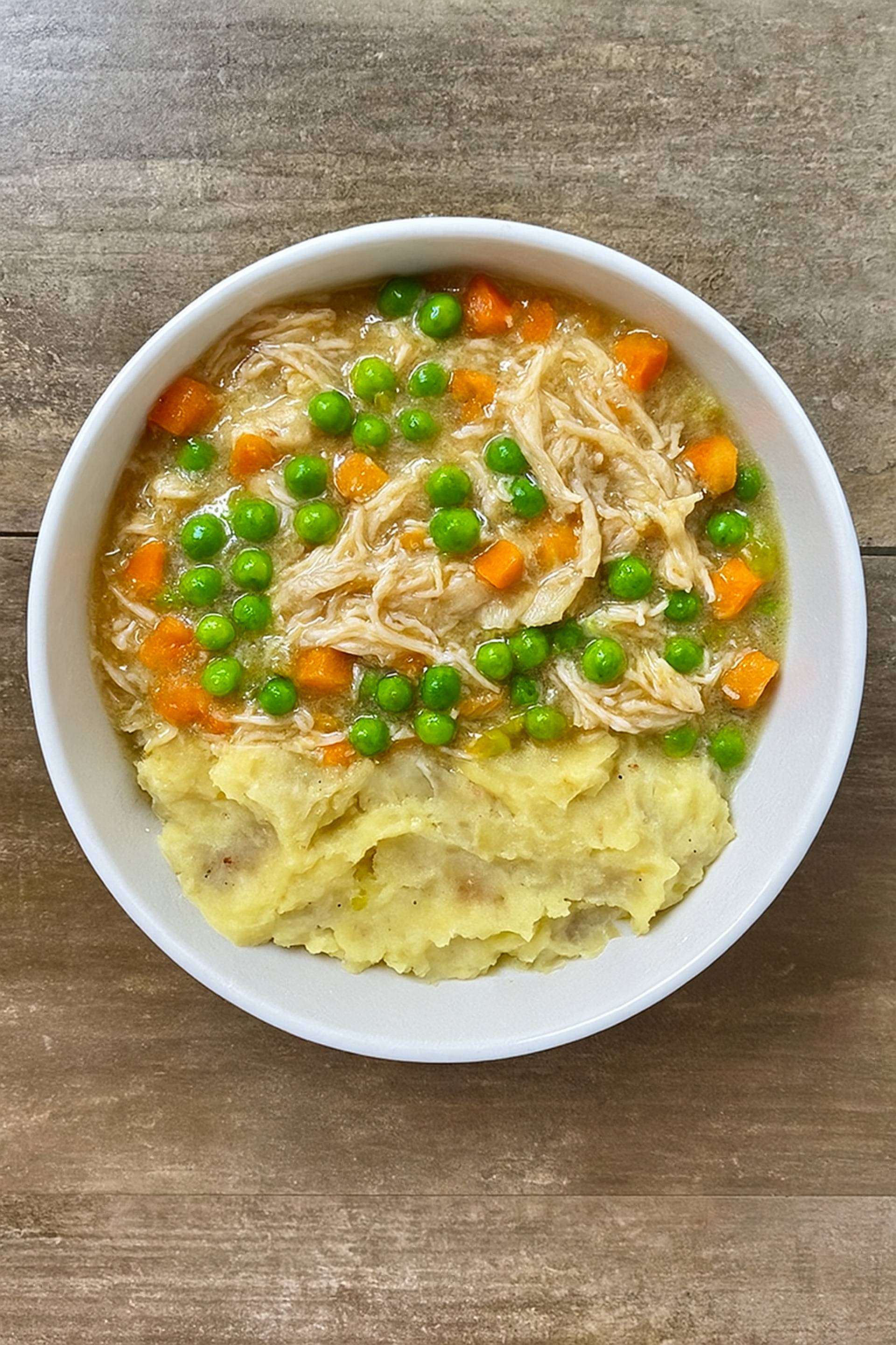 FITNESS: Deconstructed Chicken Pot Pie (LowCarb)