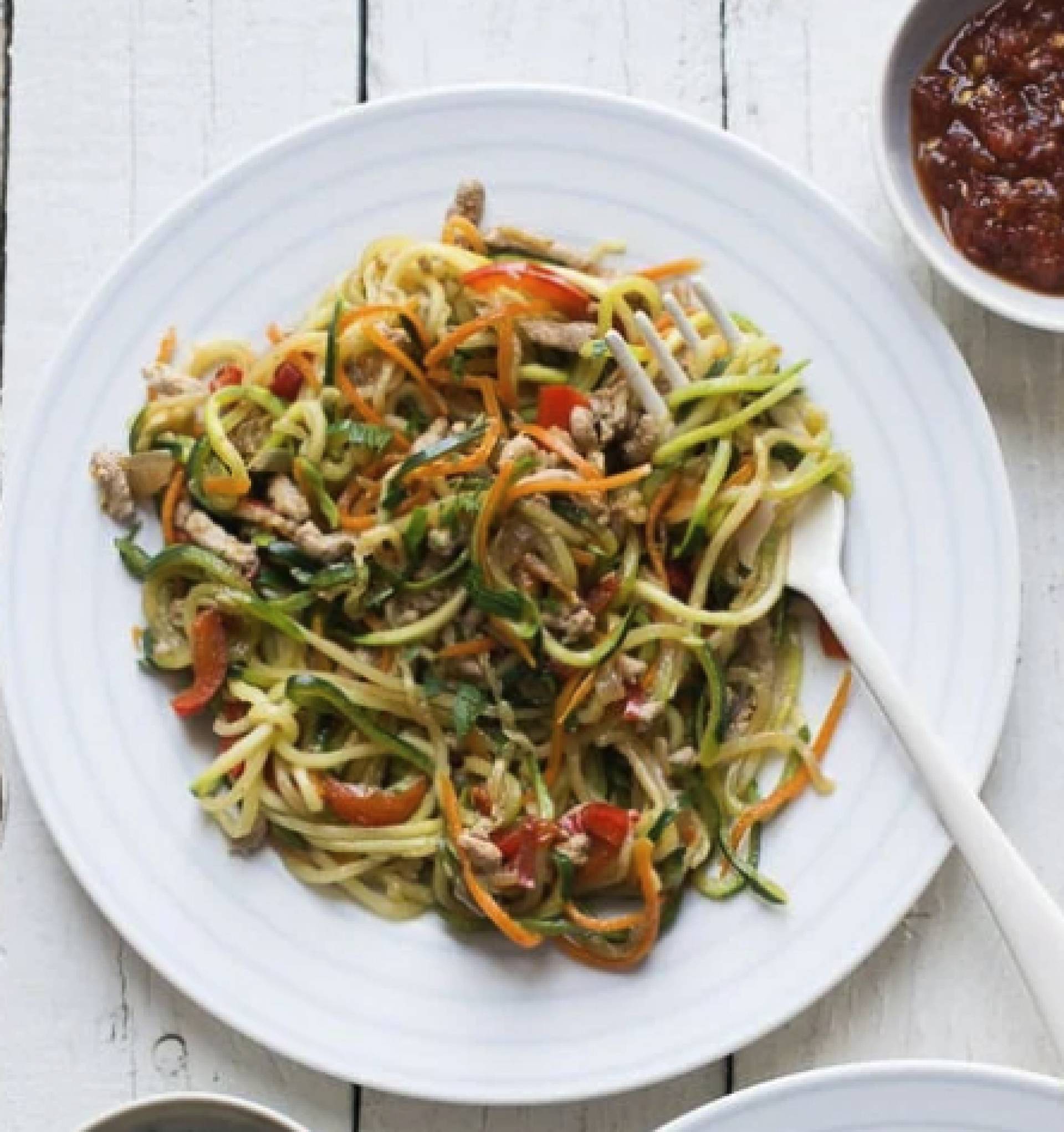 Beef Zoodle Chow Mein (LowCarb)