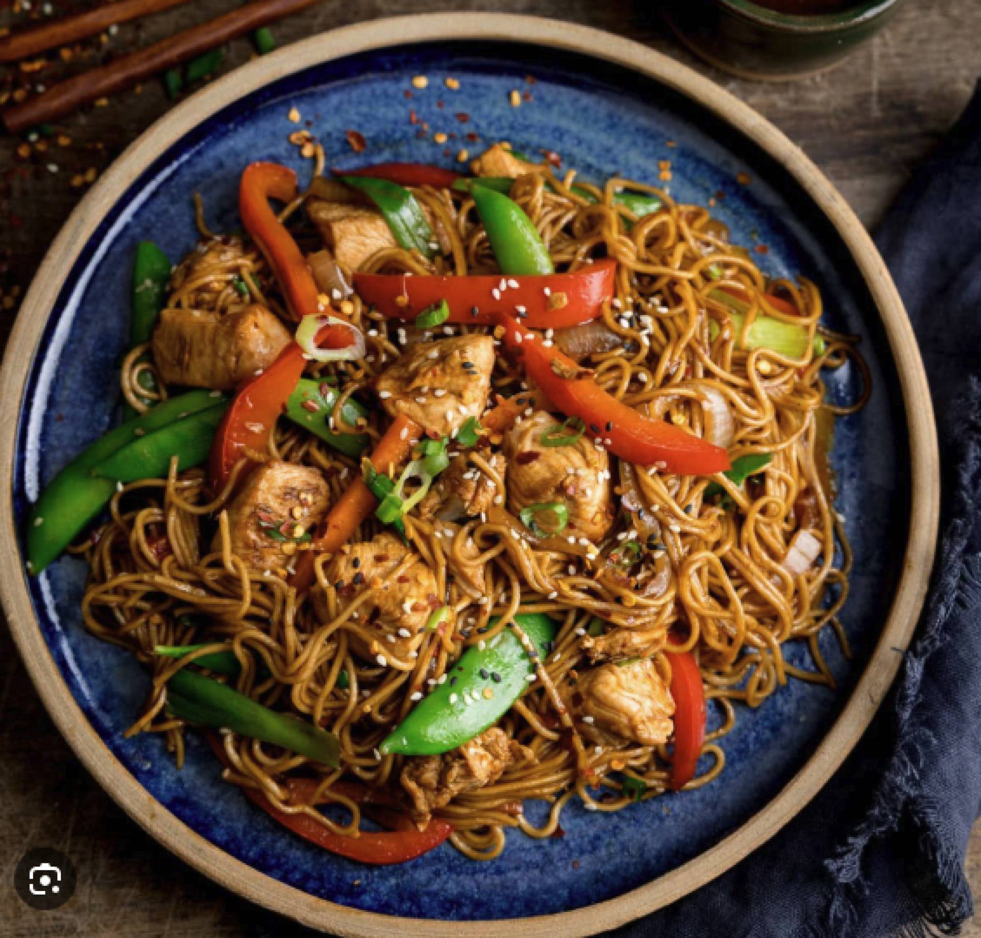 FITNESS: Chicken Lo Mein