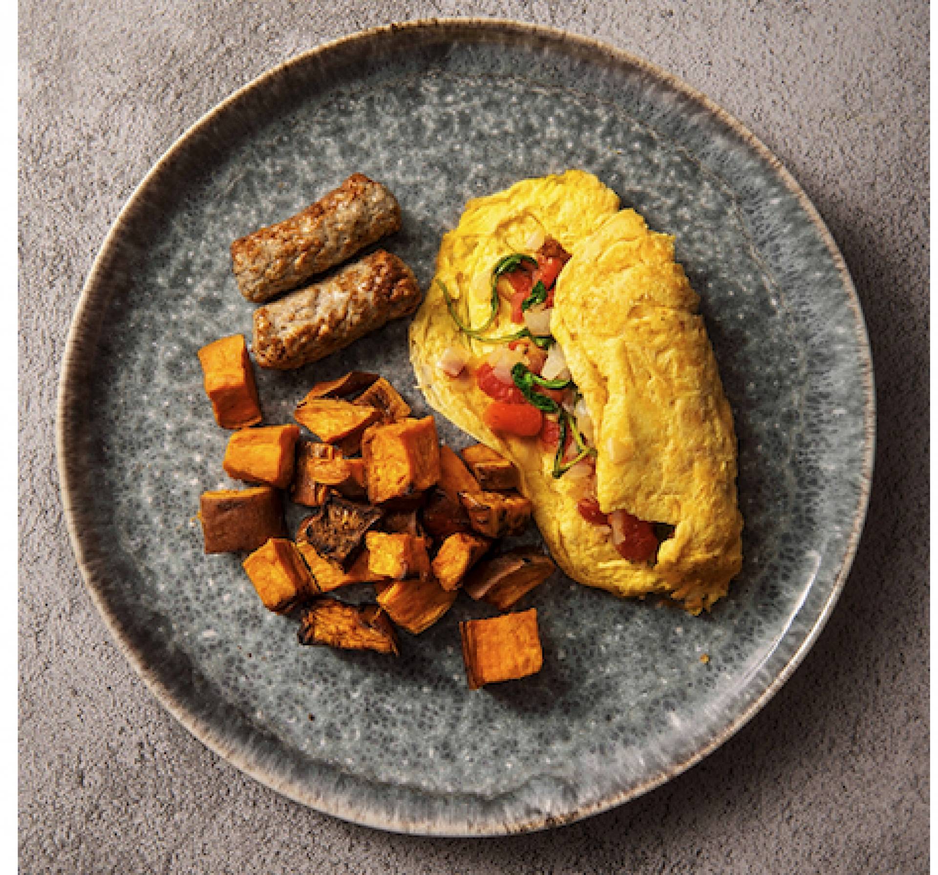 Greek Omelette (Breakfast)