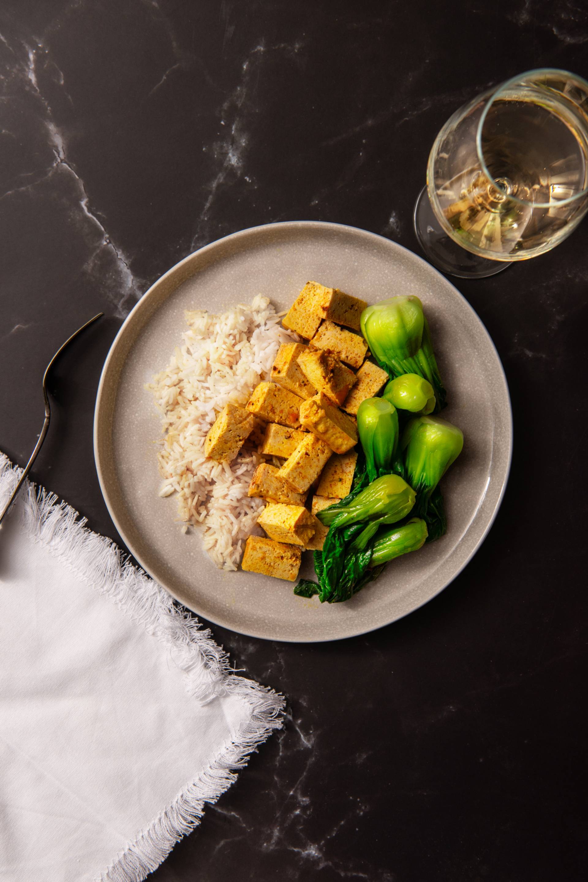 Citrus Maple Glazed TOFU